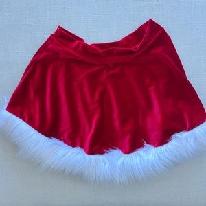 Santa Skirt, size small